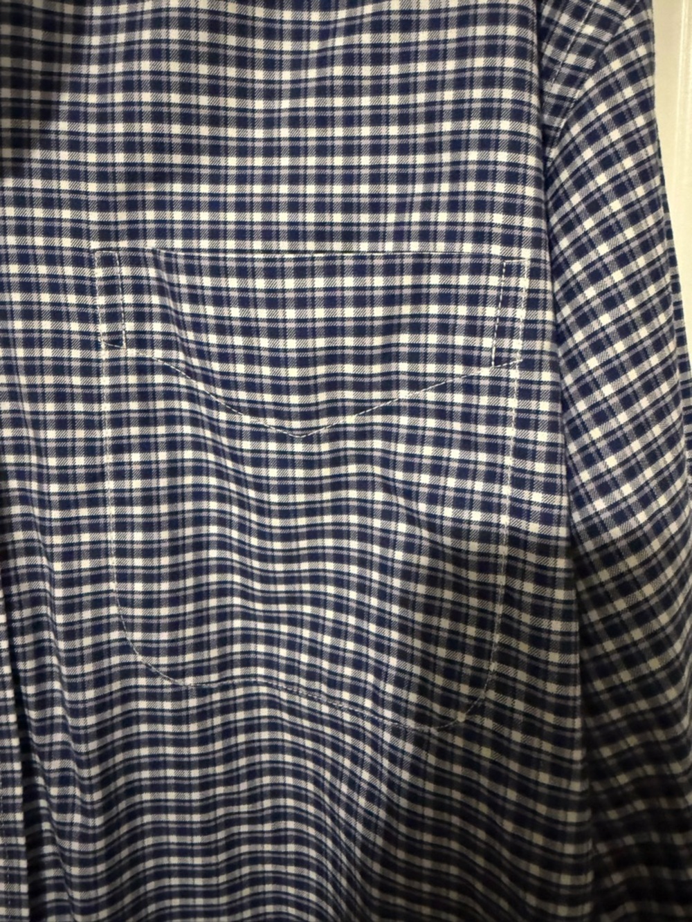 Jos. A. Bank Blue Check Button-Down Shirt - Picture 2 of 3